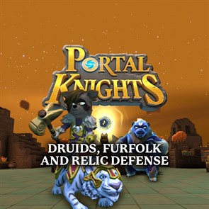 Portal Knights — Druids, Furfolk, and Relic Defense [PS4] DLC 2433771294